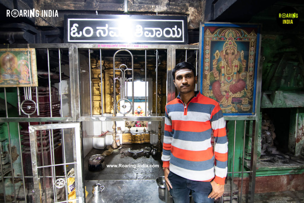 Shrikant Gondhali at Shri Basaveshwar Temple Balligeri