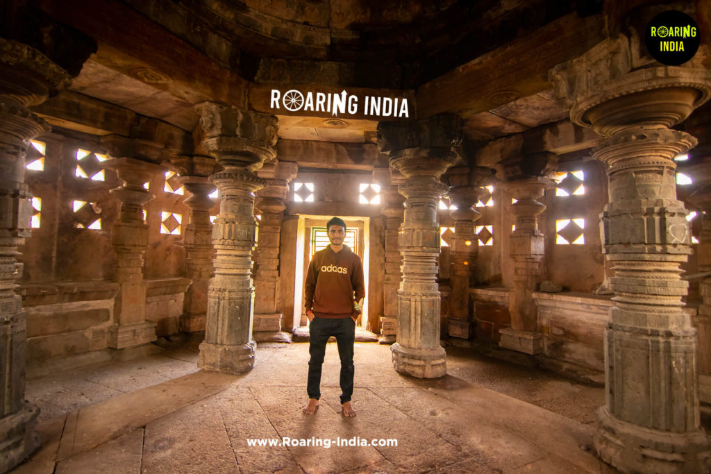 Shrikant in Ancient Shiva Temple Nandgaon Athani