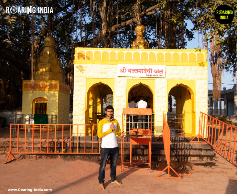 Shrikant Gondhali at Jath Yallamma Devi Temple Jath