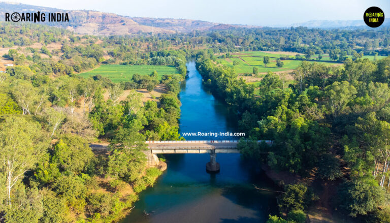 Beautiful View of Warana River Bridge