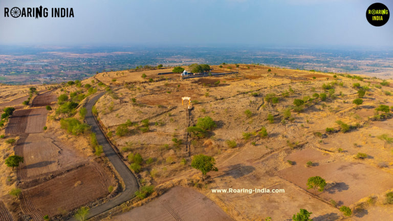 Drone View of Banurgad Fort