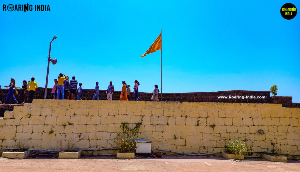 Fort wall and Flag