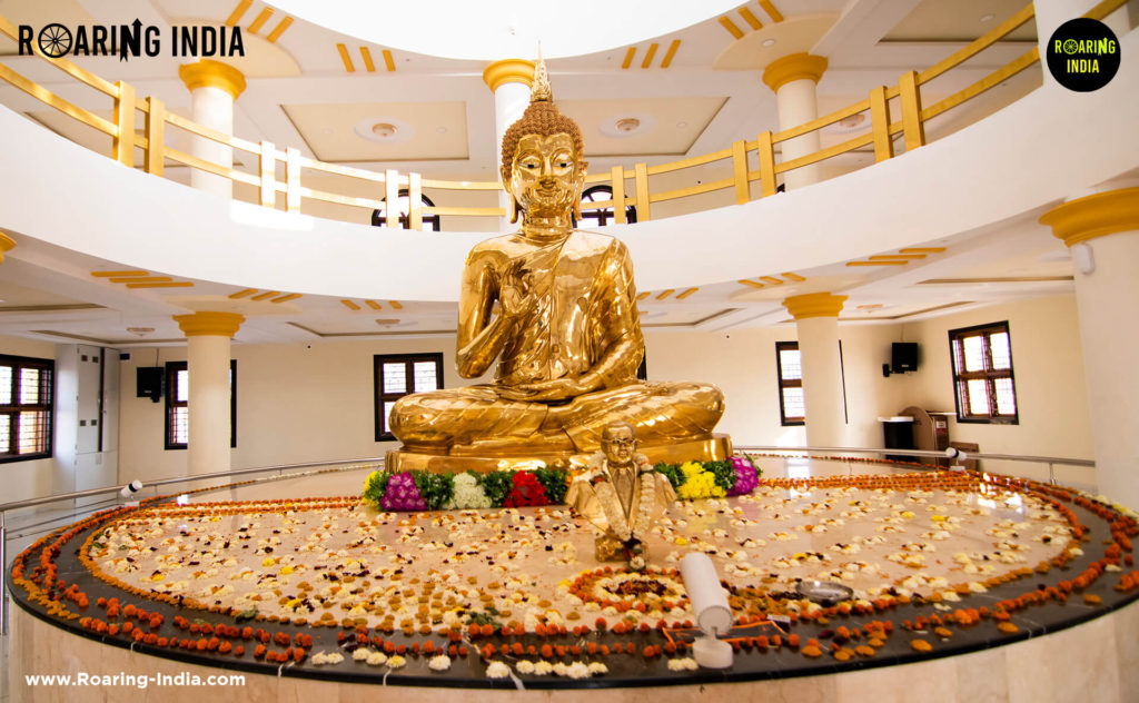 Lord Buddha in Dhamma Bhumi Buddha Vihar, Gugwad, Jath