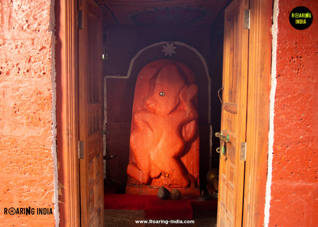 Lord Hanuman Temple at Purnagad Fort, Ratnagiri