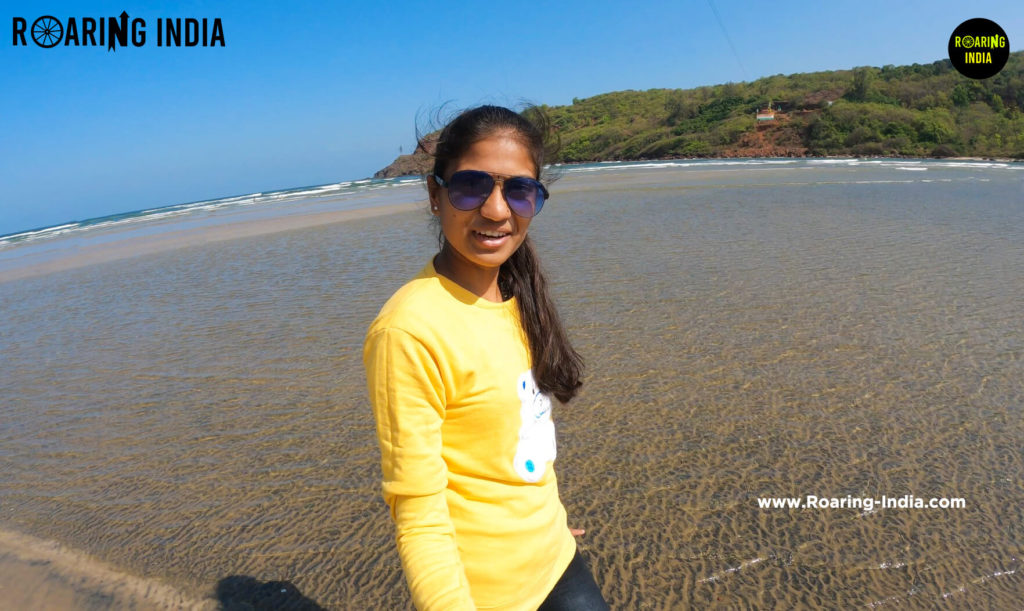 Mayashree Mali at Aare Ware Beach