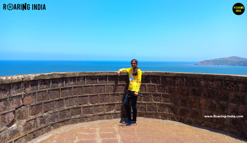 Mayashree Mali on Ratnadurg Fort