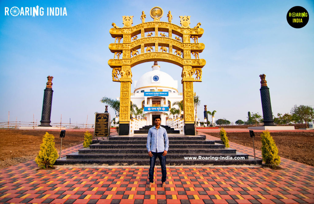 Shrikant Gondhali at Dhamma Bhumi Buddha Vihar, Gugwad, Jath