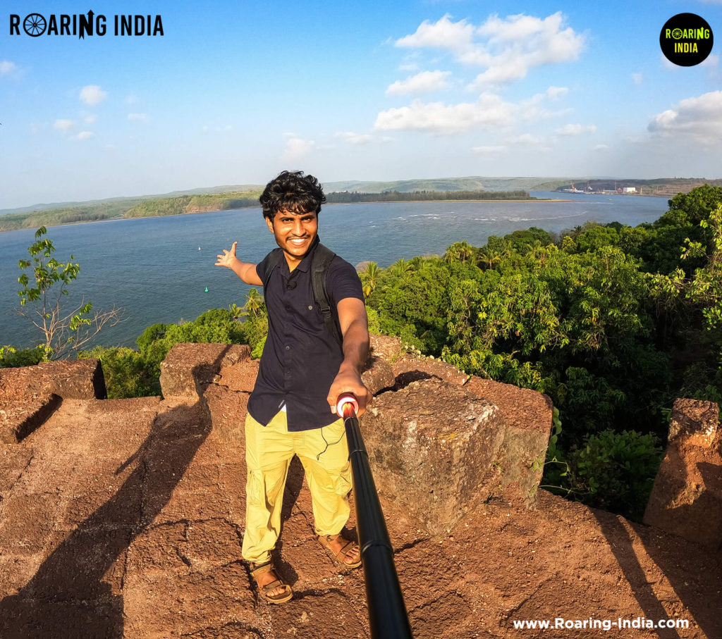Shrikant Gondhali in Jaigad Fort