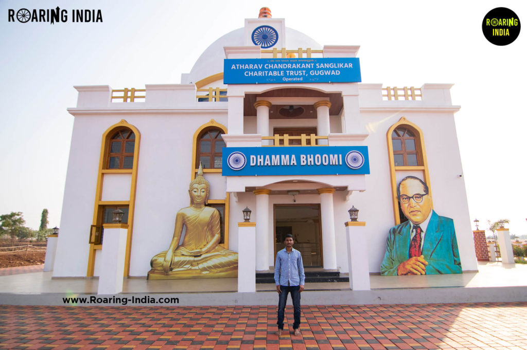 Shrikant at Dhamma Bhumi Buddha Vihar, Gugwad, Jath