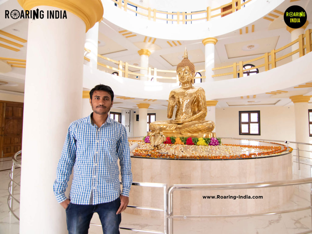 Shrikant in Dhamma Bhumi Buddha Vihar, Gugwad, Jath