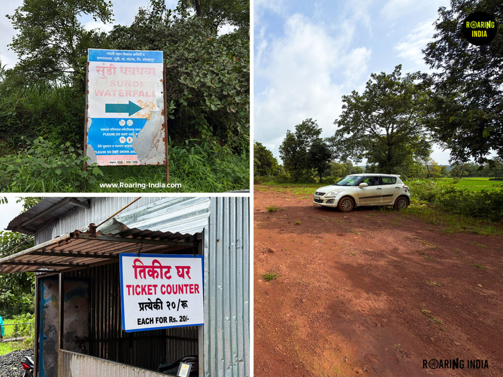 Sundi Waterfalls Parking