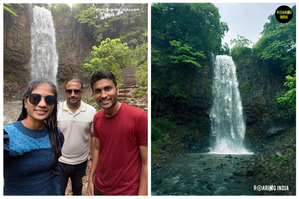 Team Roaring India at Sundi Waterfalls