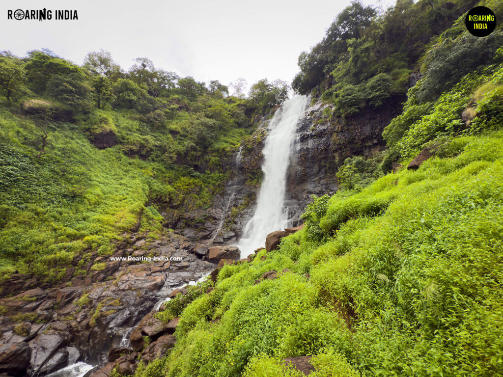 Ukhalu Waterfalls Wide View